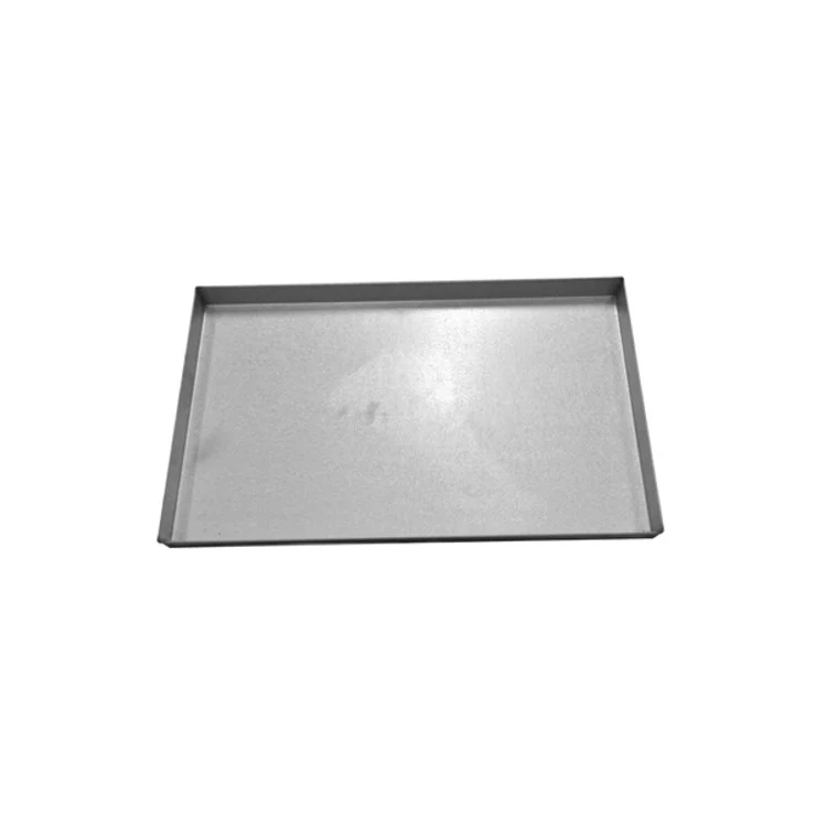 Teglia alluminata cm.40x30 h.2 piana saldata