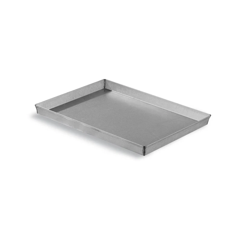 Teglia alluminata cm.60x40 h.2 piana saldata