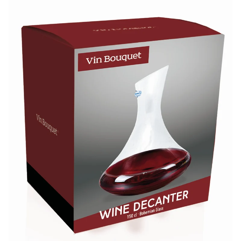 Decantador de Vino 1,5L Cristal Bohemia