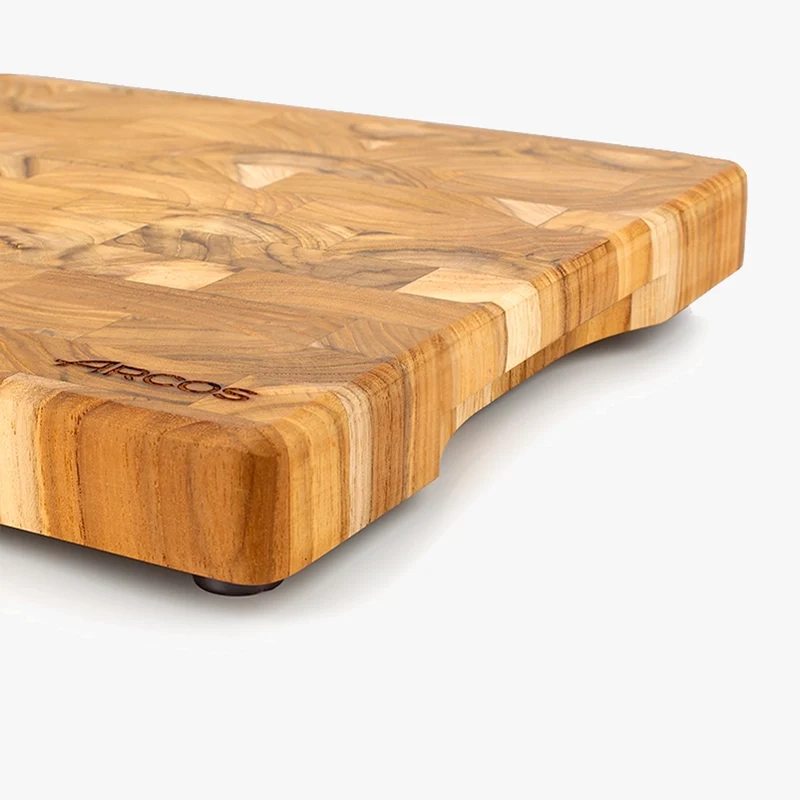 TABLA DE CORTE MADERA TECA 280x370x32 mm