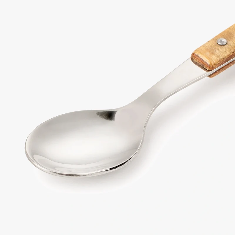 Cuchara Lunch Madera de Chopo Comprimida 150 mm
