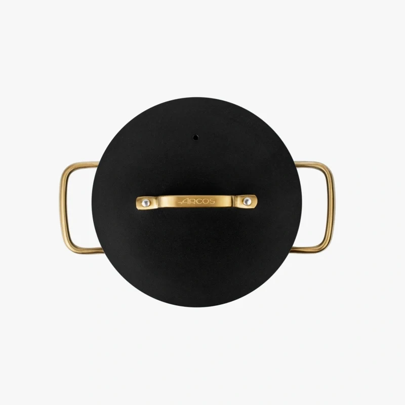 Cacerola Antiadherente Cerámico Serie Samoa Iconic Negro 20 Cm / 2,6 L