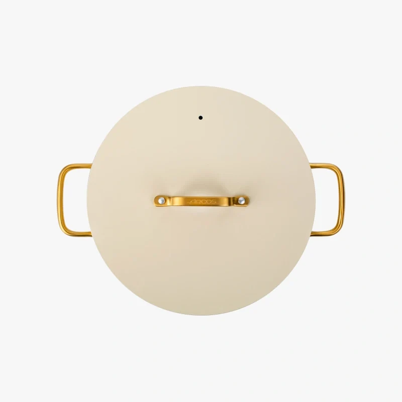 Cacerola Antiadherente Cerámico Serie Samoa Iconic Beige 28 Cm / 4,3 L