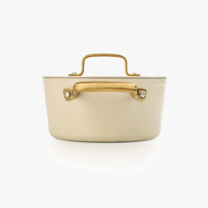 Cacerola Antiadherente Cerámico Serie Samoa Iconic Beige 20 Cm / 2,6 L