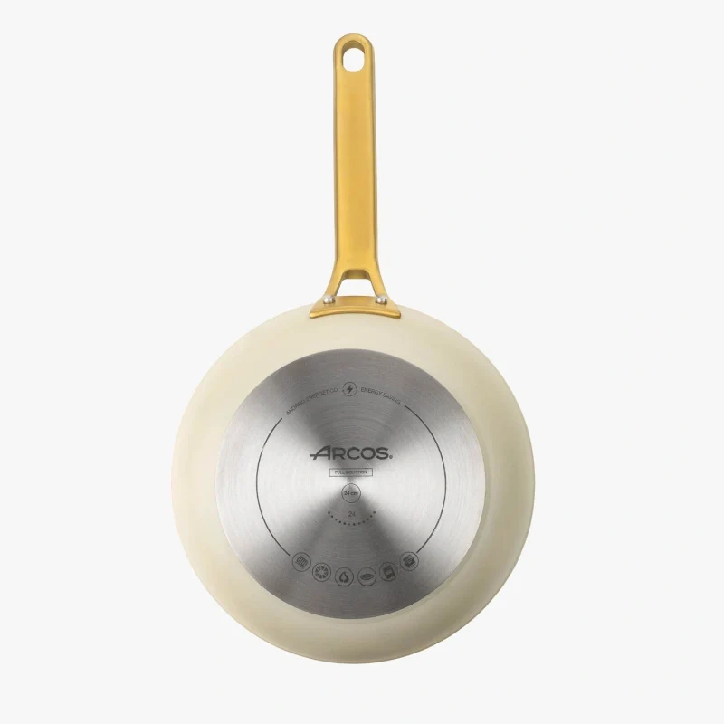 Sartén Antiadherente Cerámico Serie Samoa Iconic Beige 24 Cm