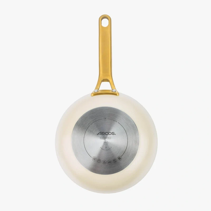 Sartén Antiadherente Cerámico Serie Samoa Iconic Beige 20 Cm