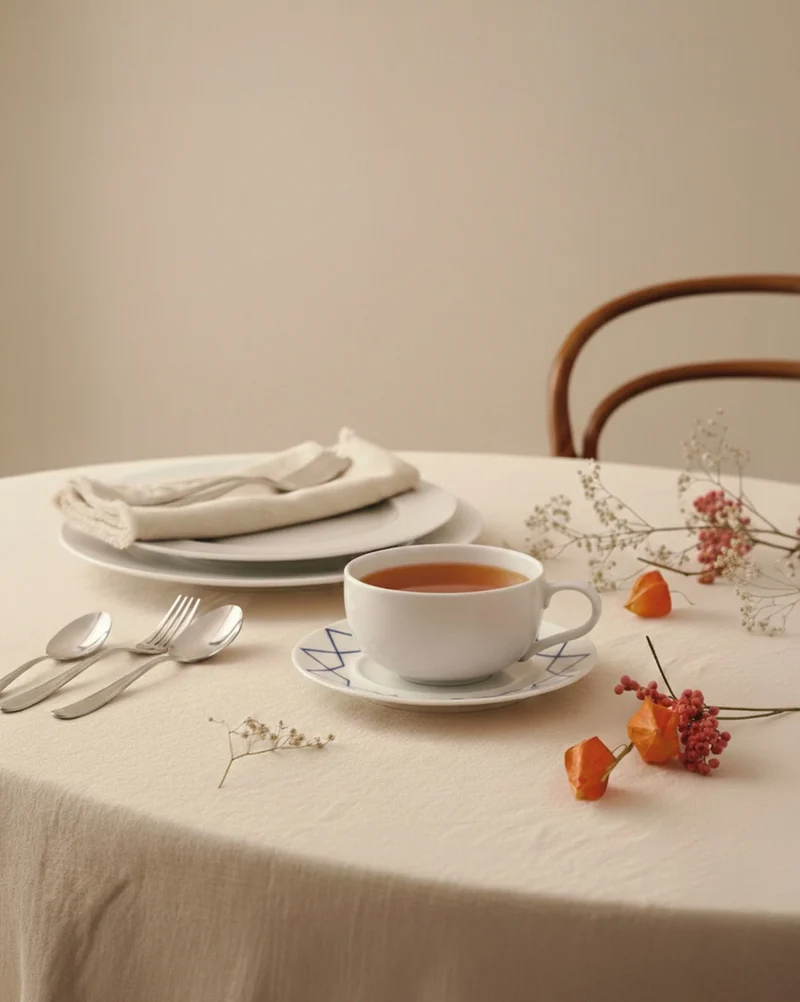 La Bella Tavola and My Beautiful China - Sottotazza da tè e caffè filtrato