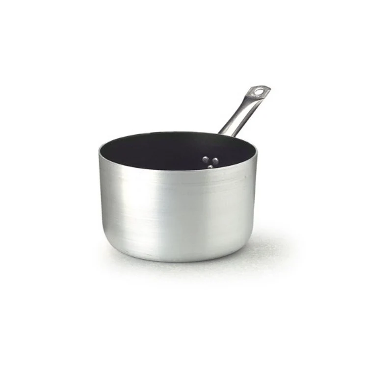 Casseruola alluminio antiaderente alta 1 manico ø cm.16 h.8 lt.2