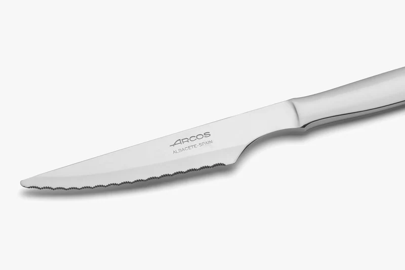 Cuchillo Chuletero Monoblock Filo Con Sierra 110 mm