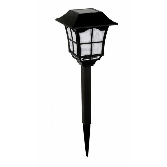 Lampada solare a led bianco caldo 37 cm