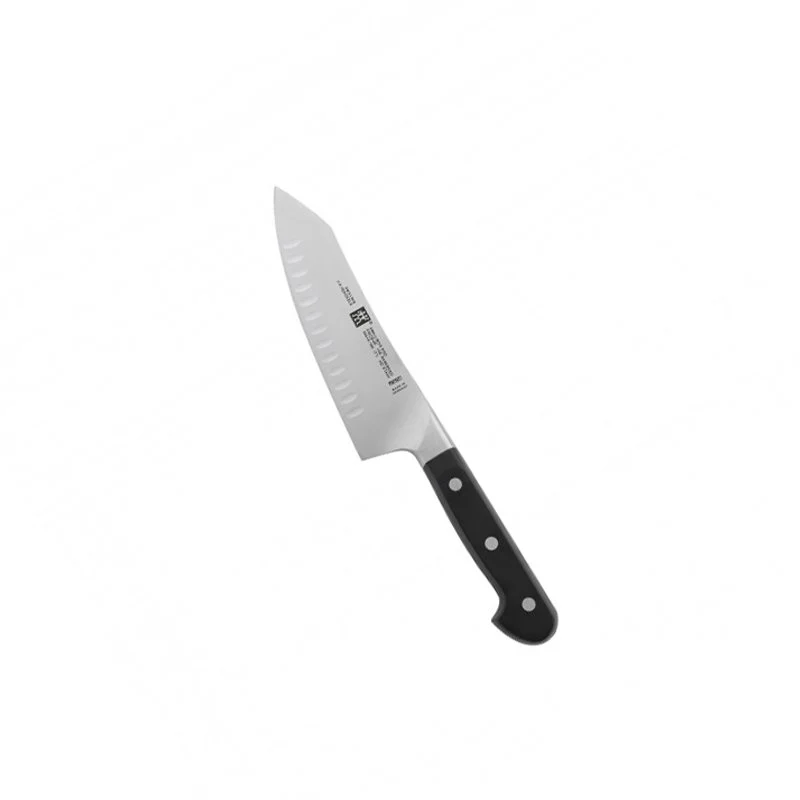PRO Coltello Santoku In Acciaio Inox - Plastica