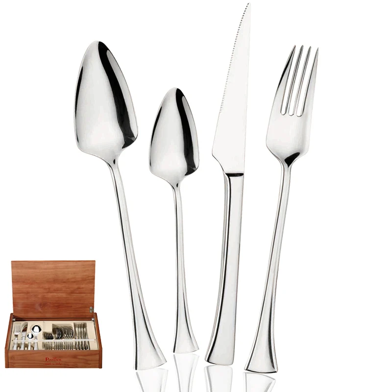 Liberty Servizio Posate In Acciaio Inox - Set 24 Pz
