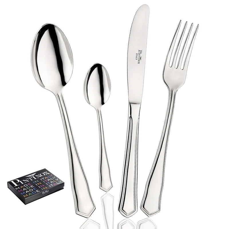 Sabrina Servizio Posate In Acciaio Inox - Set 75 Pz