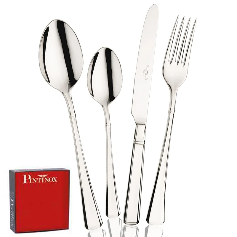 Leonardo Servizio Posate In Acciaio Inox - Set 24 Pz