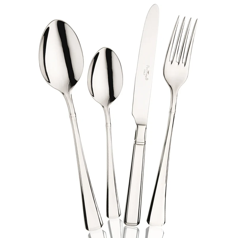 Leonardo Servizio Posate In Acciaio Inox - Set 24 Pz