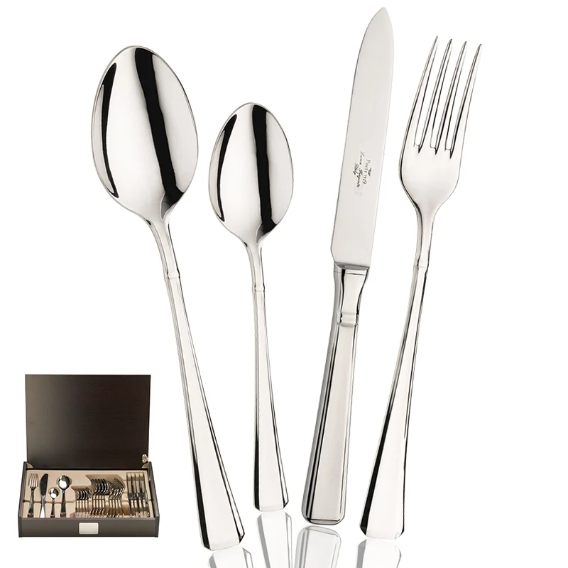 Leonardo Servizio Posate In Acciaio Inox - Set 24 Pz