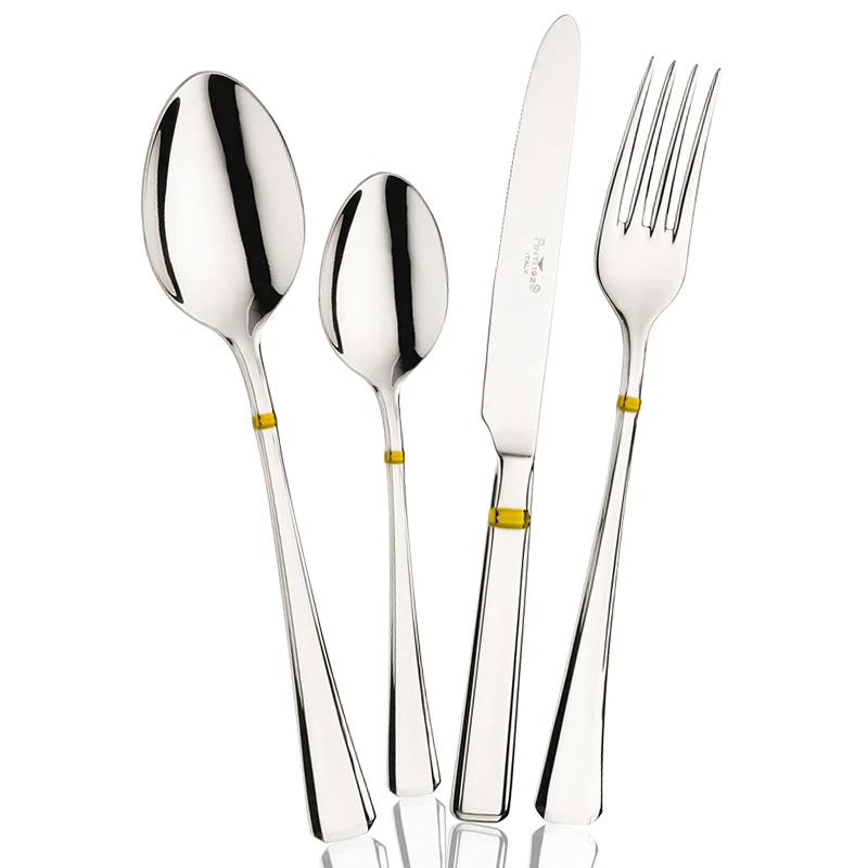 Leonardo Servizio Posate In Acciaio Inox - Set 24 Pz