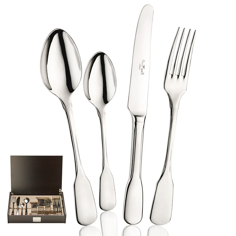 Spaten Servizio Posate In Acciaio Inox - Set 24 Pz