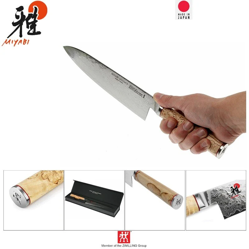 Miyabi 5000MCD Coltello Gyuto In Acciaio Inox