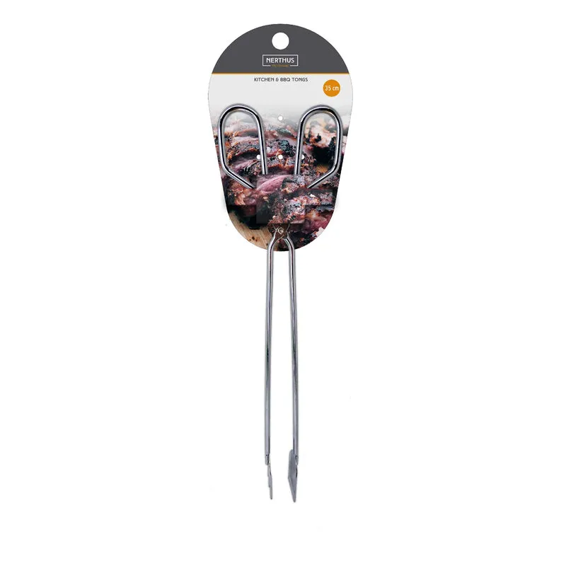 Pinza de Barbacoa de Acero Inoxidable 35 cm