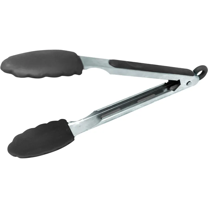Pinzas de Cocina de Acero Inoxidable con Punta de Silicona – 26 cm