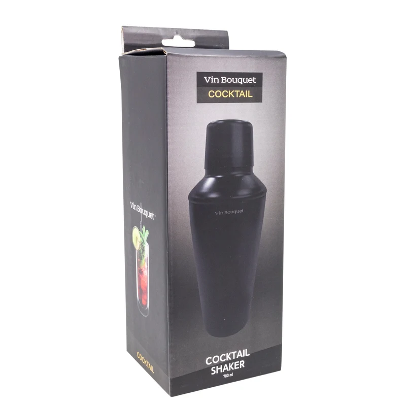 Coctelera Negra 700 ml