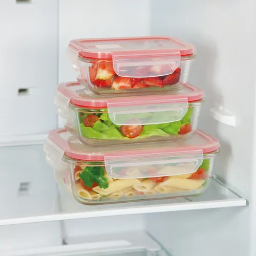 Contenitore Rettangolare 1,5 Lt "Freshbox Glass"
