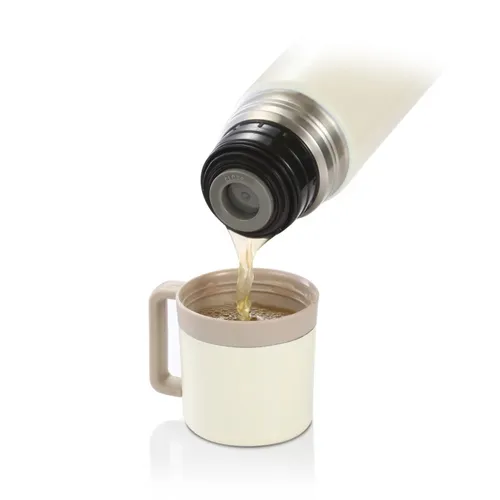 Termos Con Tazza 1 Lt "Constant Cream"