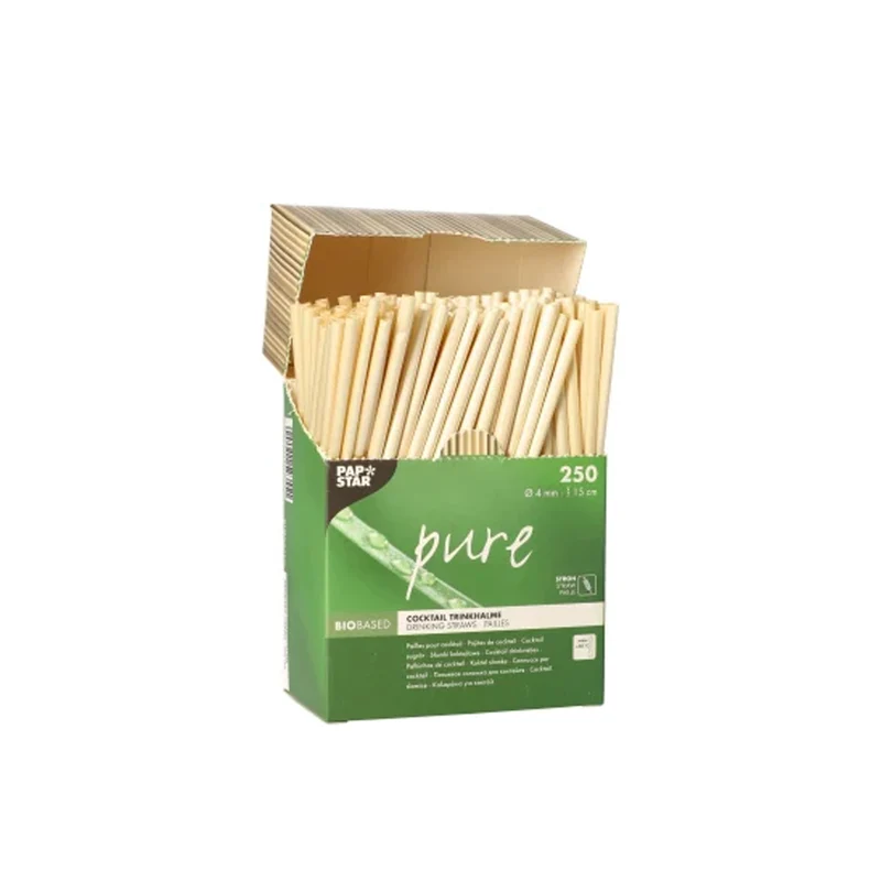 Cannuccia bamboo bio cm.15 pz.250