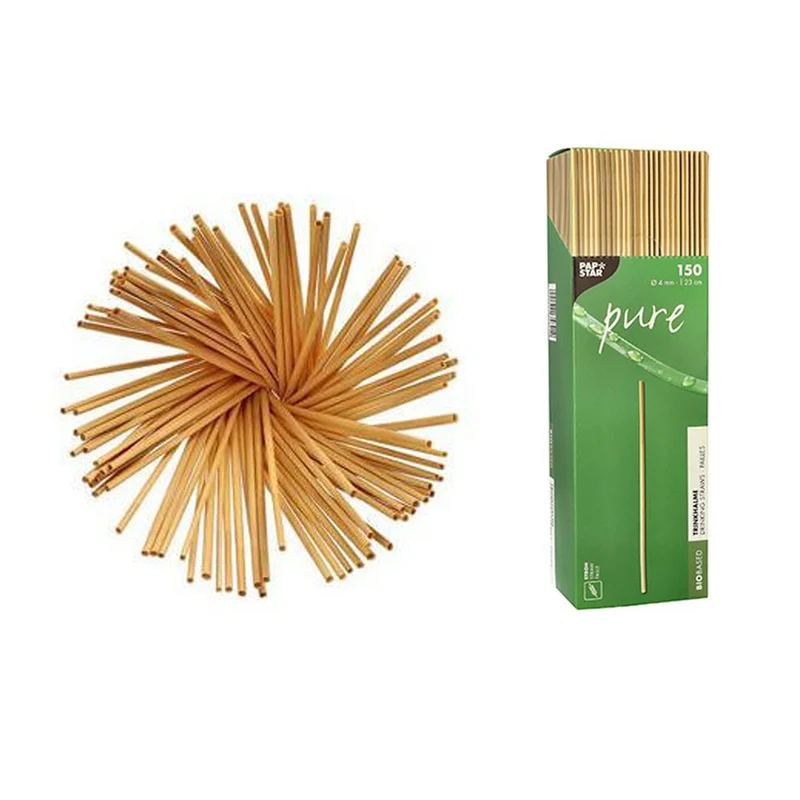 Cannuccia bamboo bio cm.15 pz.250