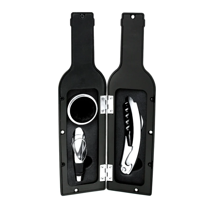 Set Regalo de Vino – Estuche Botella con Descorchador y Tapón