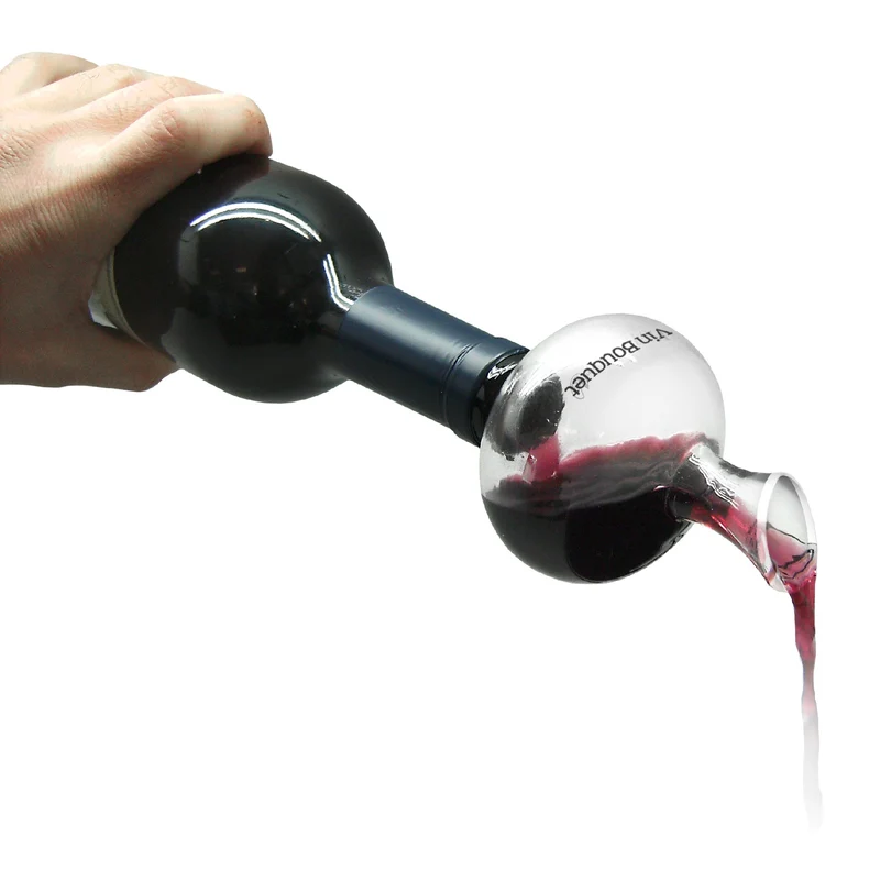 Set Decantador y Tapón de Vacío – Aireador Instantáneo y Conservación del Vino