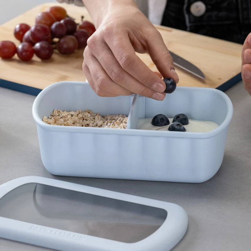 Contenitore per alimenti Linea Flexibox, azzurro, 1000 ml, 20,5 × 12,5 × 6,6 cm