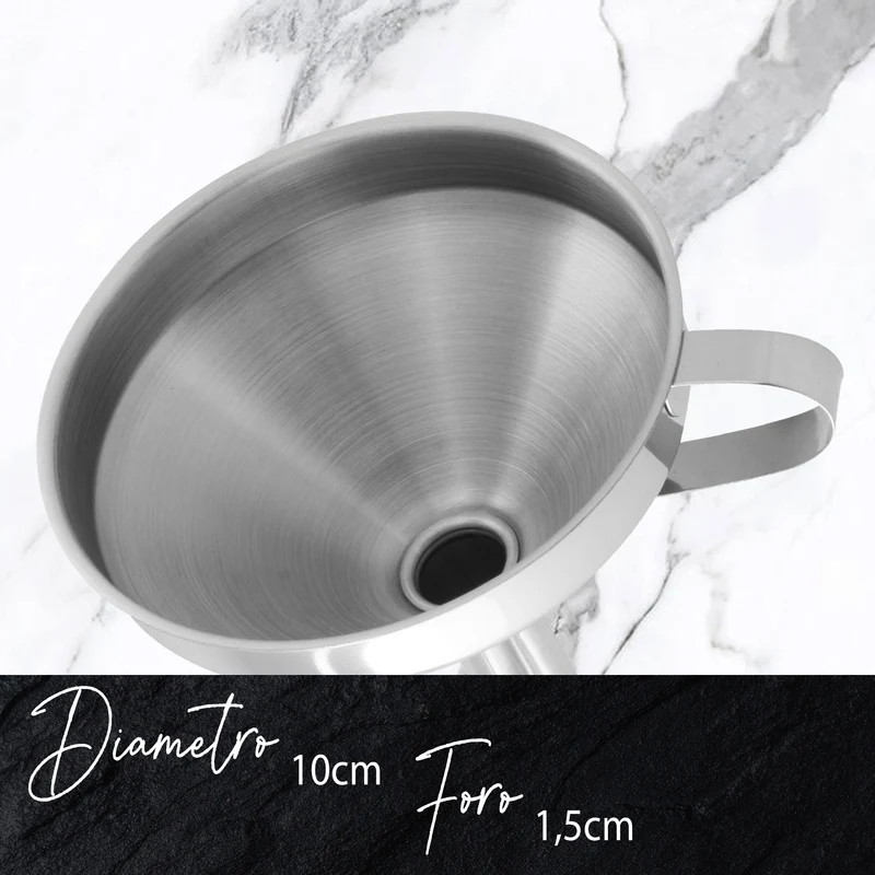 Imbuto da cucina Ø10 cm, in acciaio inox