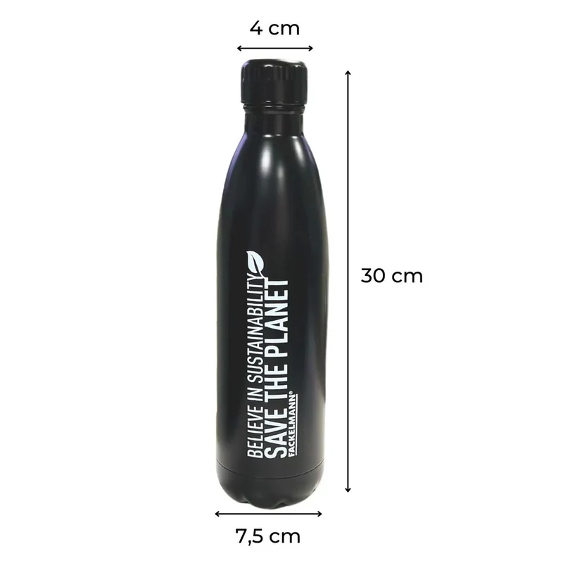 Borraccia termica 750 ml, colore casuale