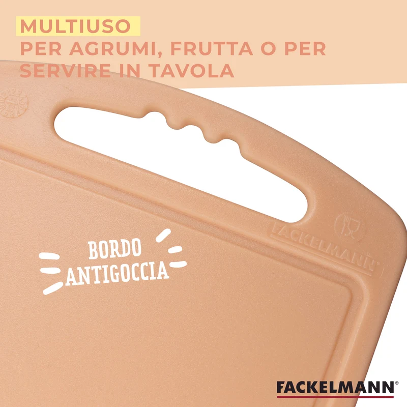 Tagliere in plastica 24x15cm, Linea Summer Party