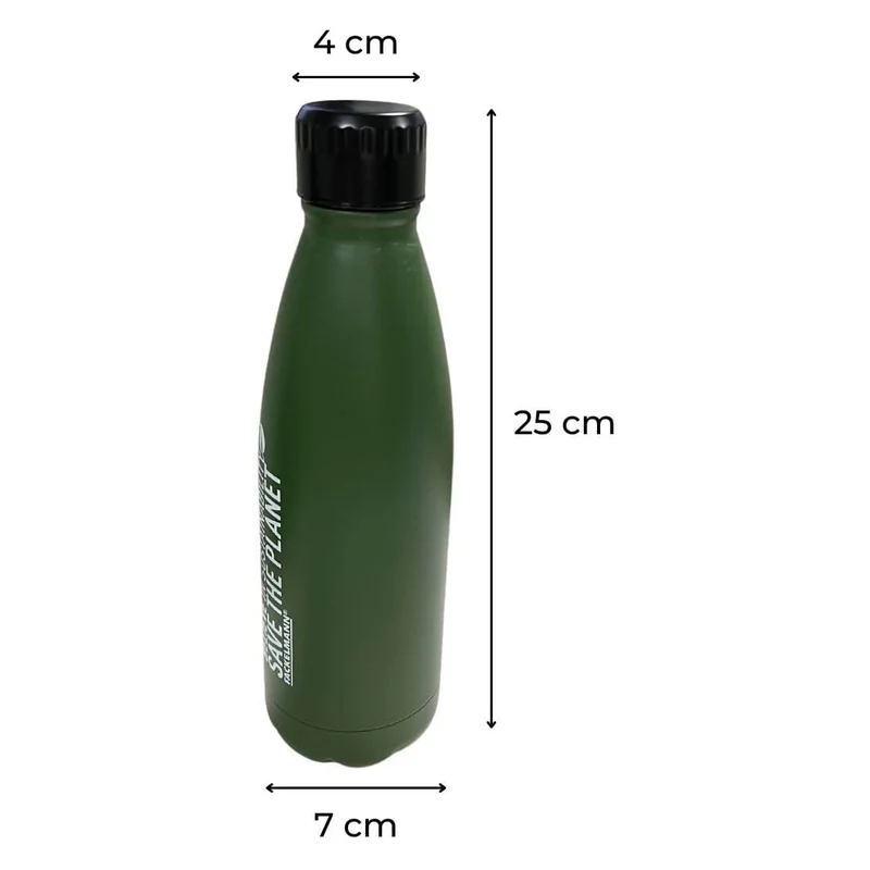 Borraccia termica 500 ml, colore casuale