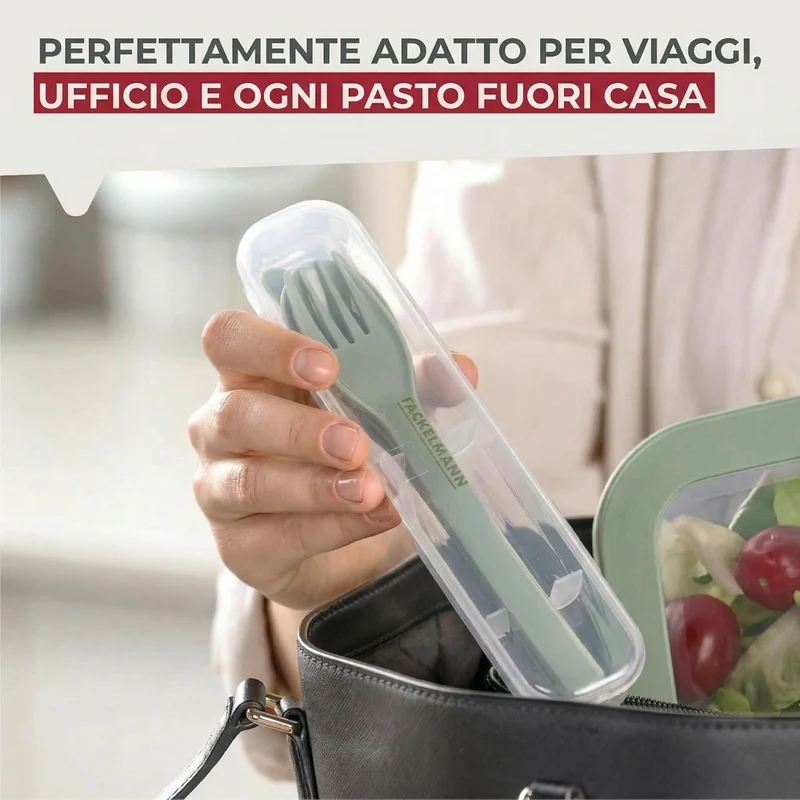 Set posate con custodia