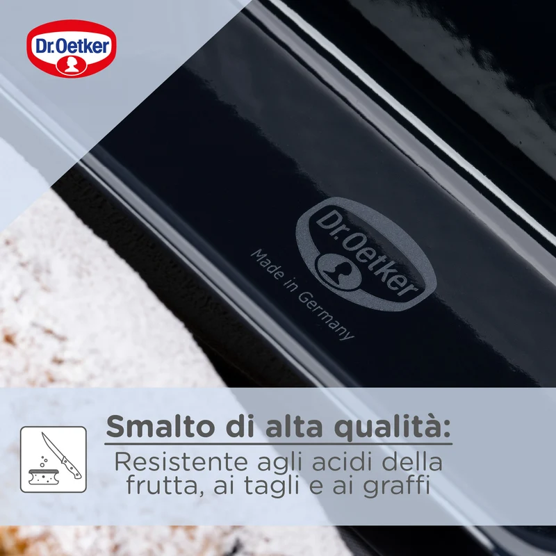 Stampo per plumcake, 25 cm, Linea Emaille