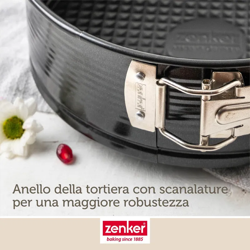 Tortiera con cerniera, Ø20 cm, Linea Perfect Black