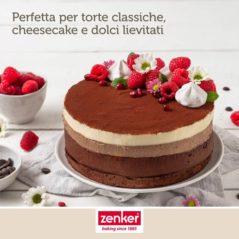 Tortiera con cerniera, Ø20 cm, Linea Perfect Black