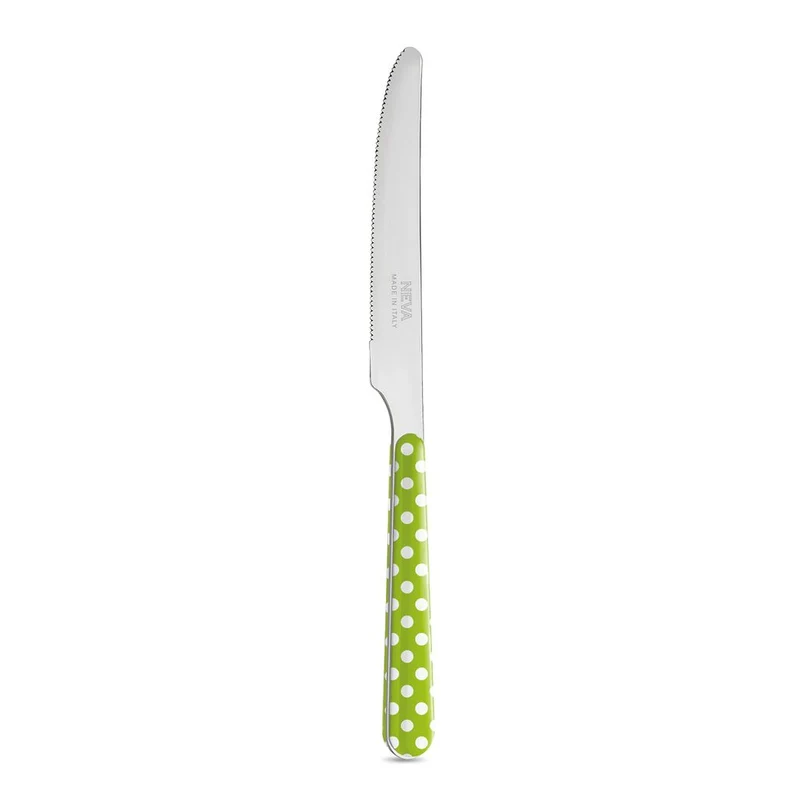 Coltello Tavola - Pois Verde BD14053G