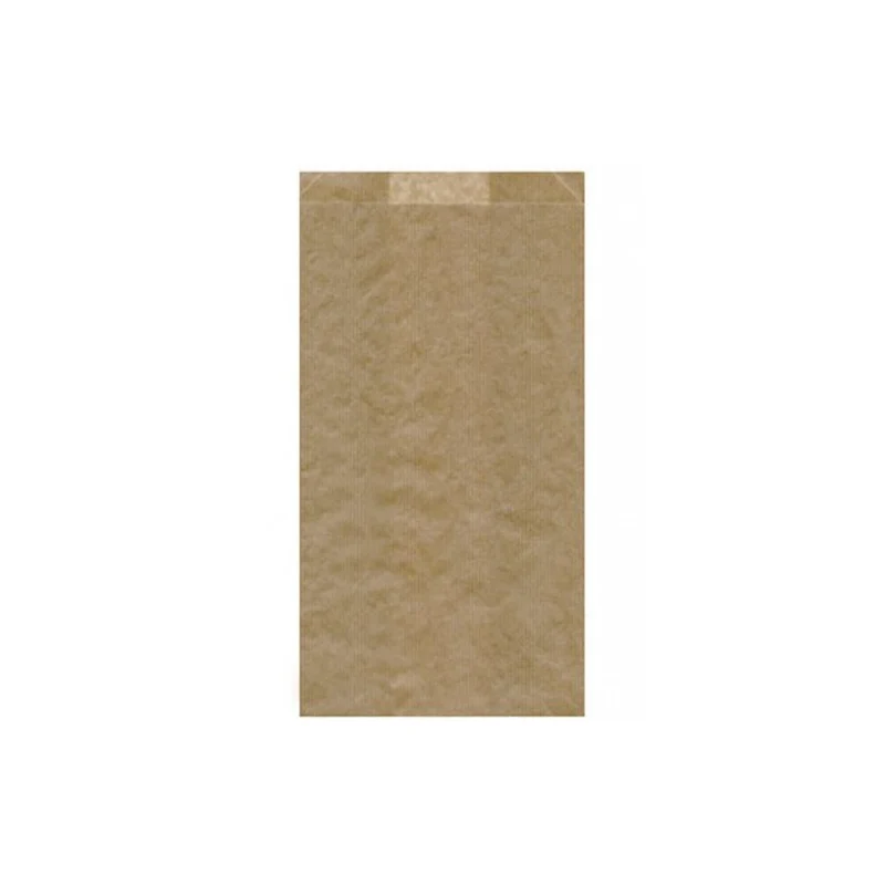 Sacchetti carta cellulosa avana 14+10x30 pz.1000