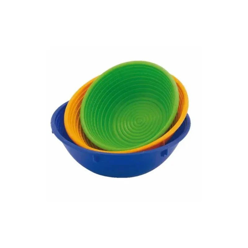 Cestino lievitazione impasto ø cm.19 rotondo gr.500 verde
