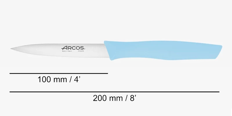 Cuchillo Mondador Serie Nova Azul claro 100 mm