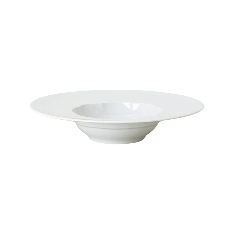 Sonetto Bianco Piatto gourmet fondo 28 cm lucido