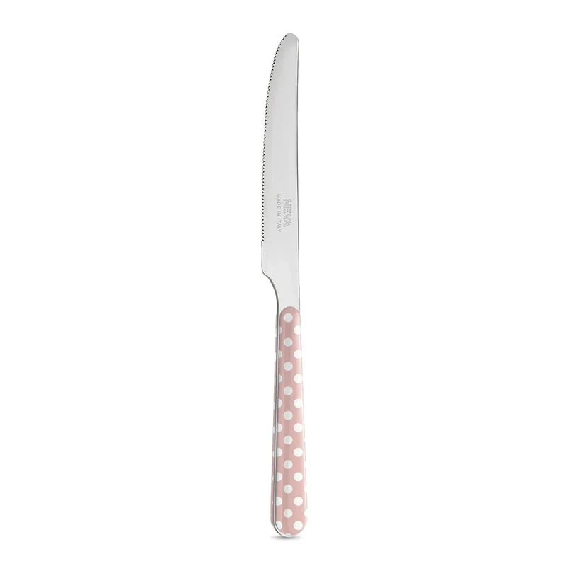 Coltello Tavola - Pois Rosa BD14053LM