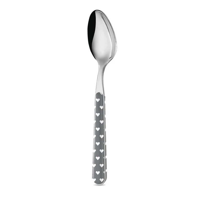 Cucchiaio Caffè - Cuoricini Grigio BD14060DG