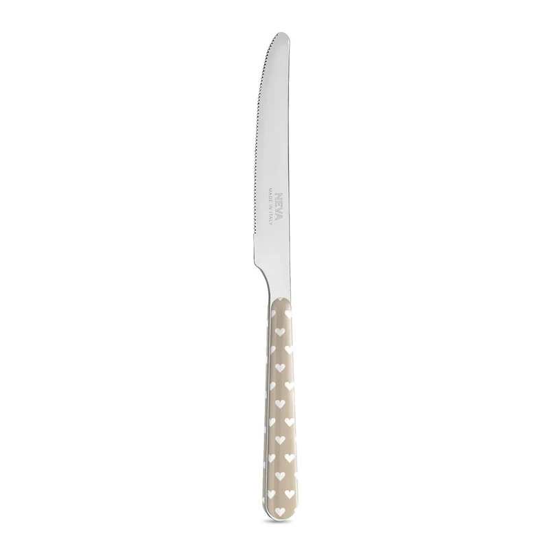 Coltello Tavola - Cuoricini Tortora BD14060PTL