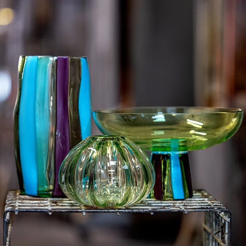 Glass Object Limited Coppa con piede 30 cm